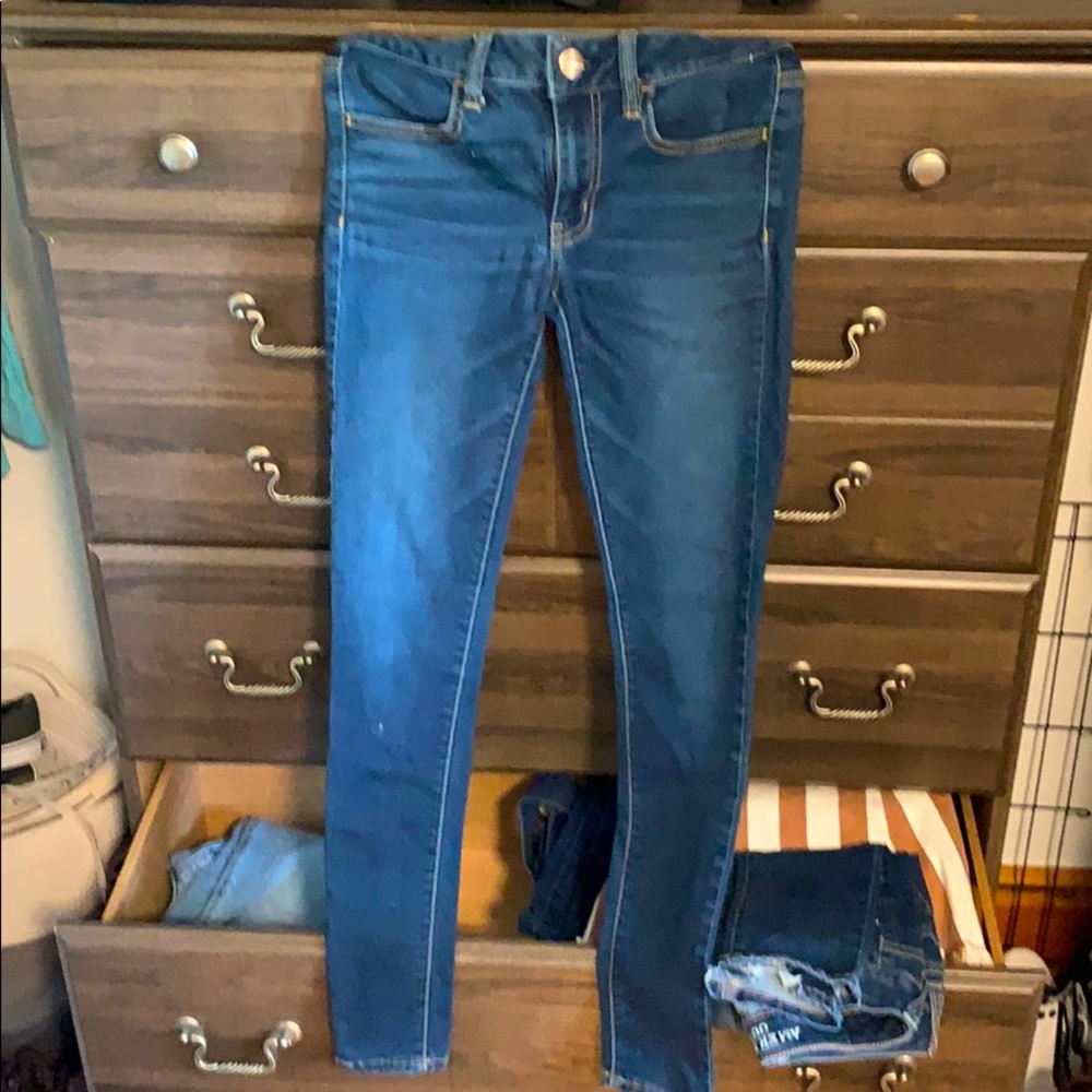 American eagle blue jeans